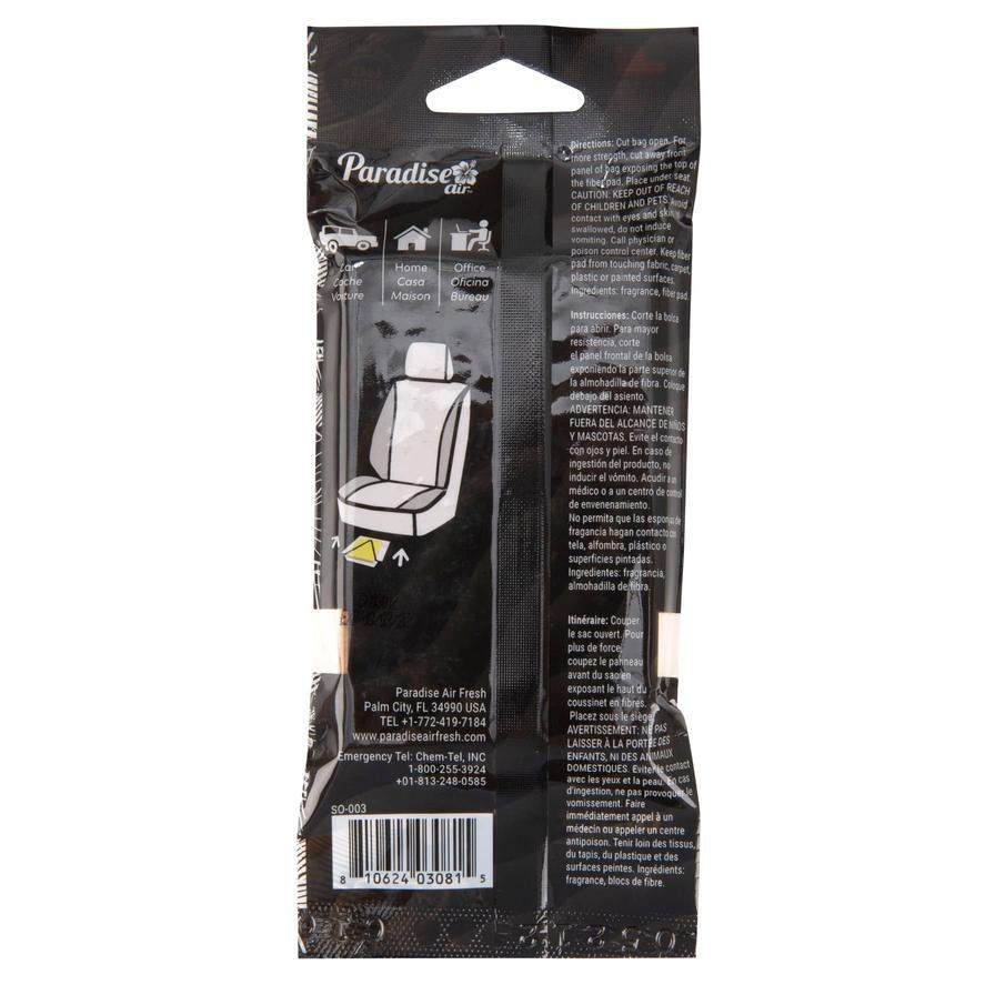 Paradise Air Super Organic Air Freshener (Black)