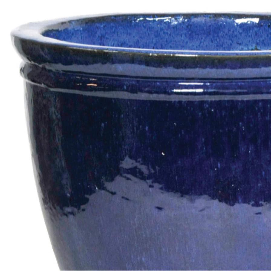 Glazed Terracotta Ypsilon Plant Pot Generic (38 x 38 x 31 cm, Medium)