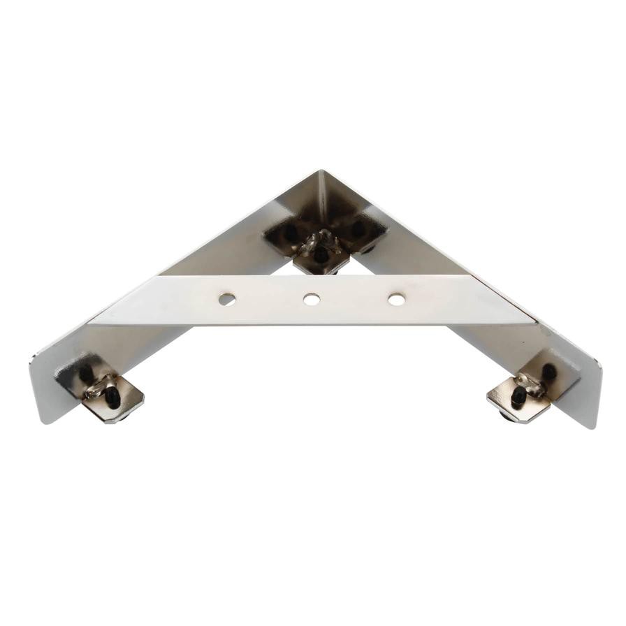 Hettich Steel Corner Leg Triangle (15 x 15 x 4.5 cm)