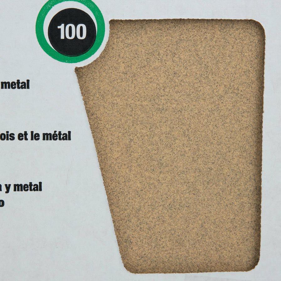 3M All Purpose Sandpaper, 100 Grit (27.9 x 22.8 cm, 25 pcs)