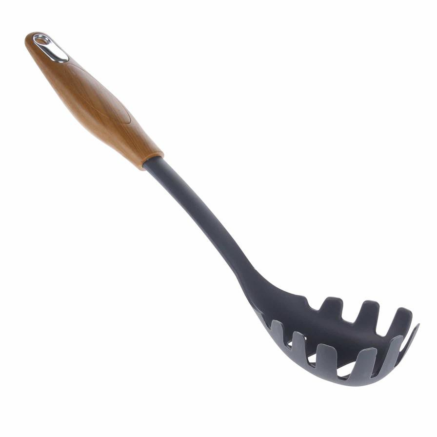 Freecook Wooden Macaroni Ladle (32 x 6.5 x 4 cm)