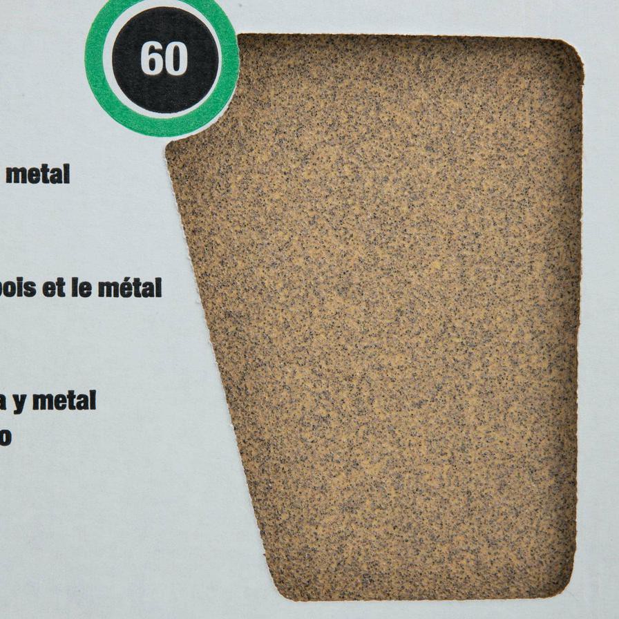 3M All Purpose Sandpaper, 60 Grit (27.9 x 22.8 cm, 25 pcs)