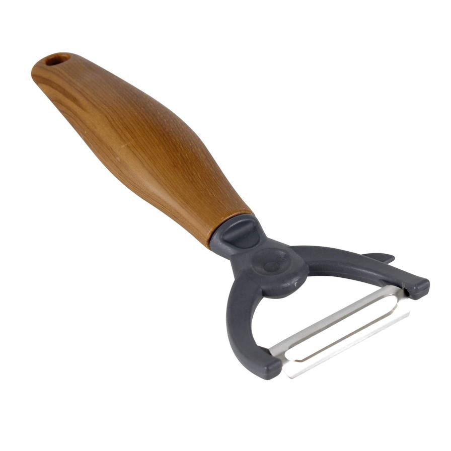 Freecook Wooden Peeler (19 x 6.5 x 2 cm)