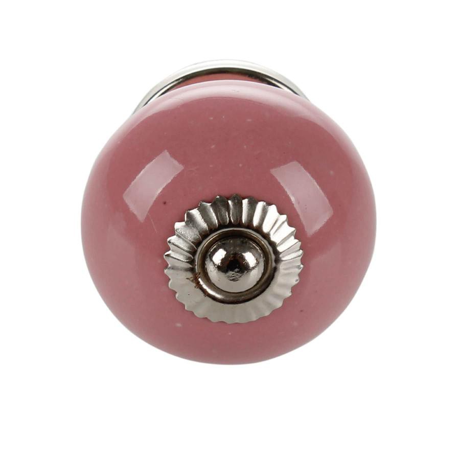 Hettich Ceramic Furniture Knob, Rose (4 cm)