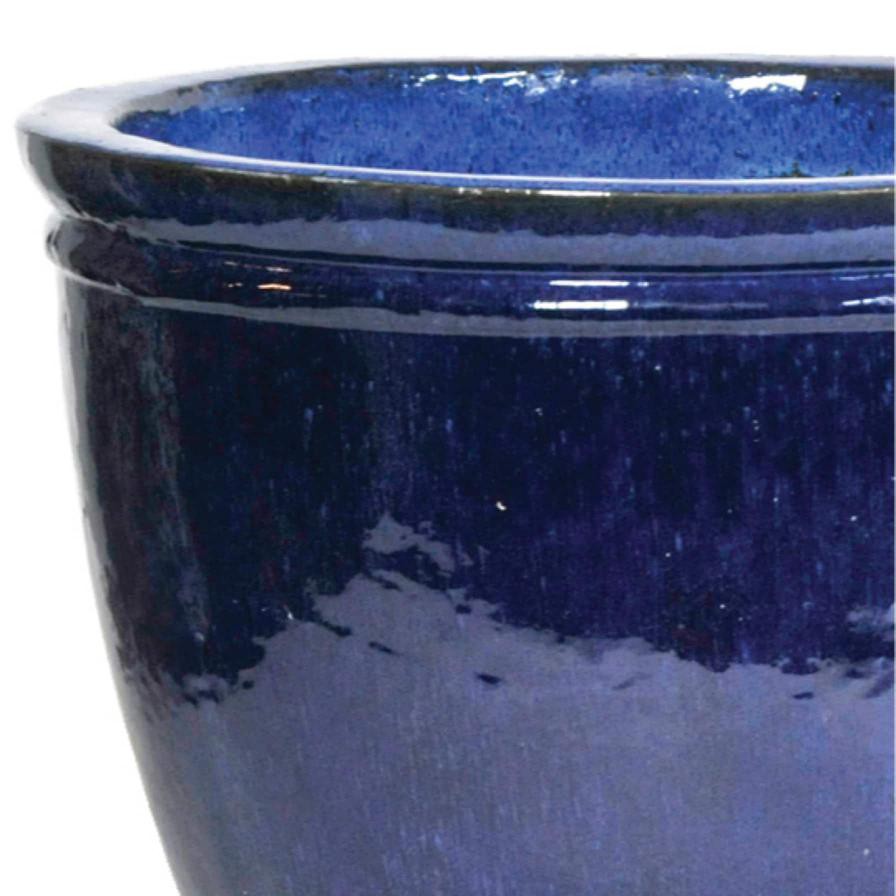 Glazed Terracotta Ypsilon Plant Pot Generic (48 x 48 x 38 cm, Large)