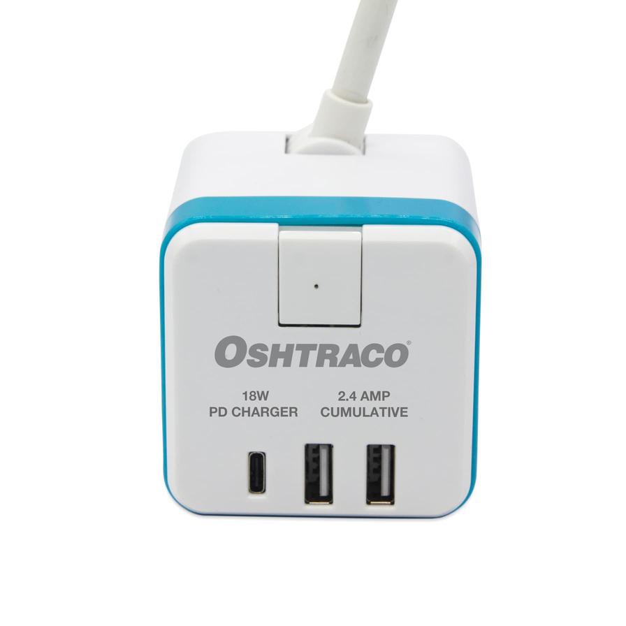 Oshtraco 3-Way Adaptor (18W)