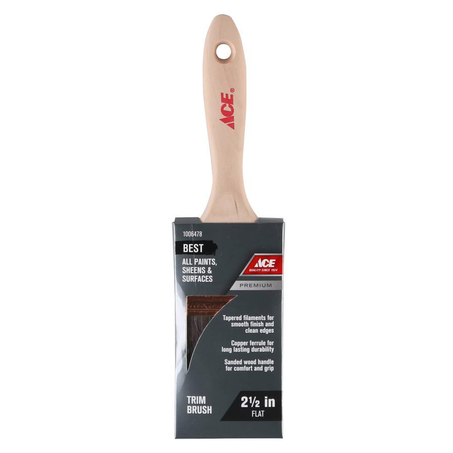 Ace Best Flat Trim Paint Brush (6.35 cm)