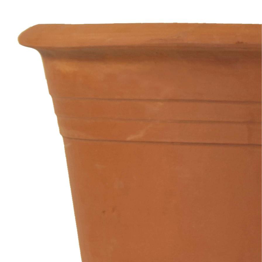 Glazed Terracotta Sparta Epsilon Plant Pot Generic (31 x 31 x 23.5 cm, Medium)