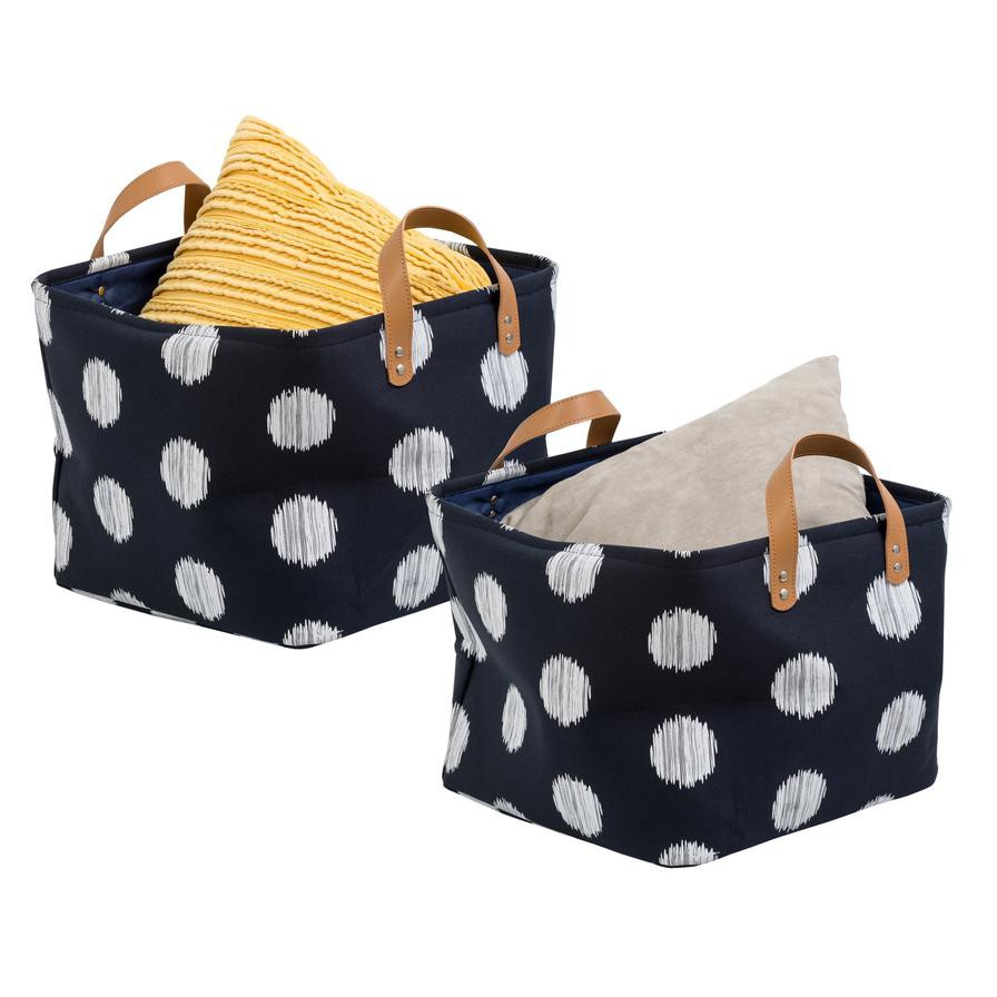 Honey-Can-Do Canvas Totes (Set of 2)