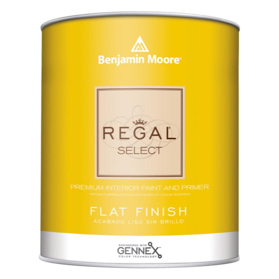 Benjamin Moore Regal Select Flat Interior Paint & Primer (946 ml, Base 4)