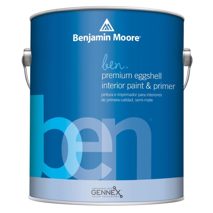 Benjamin Moore Ben Eggshell Interior Latex Paint & Primer (3.7 L, Base 2)