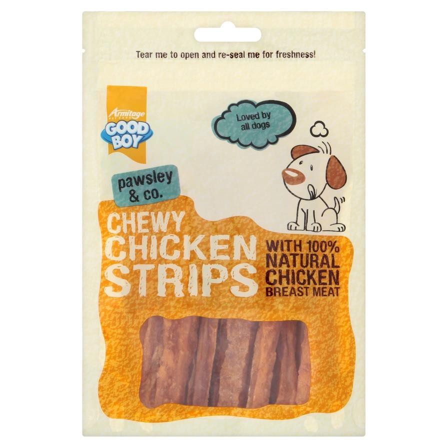 Armitage Good Boy Chewy Chicken Strips Dog Treat (Adult Dogs, 100 g)