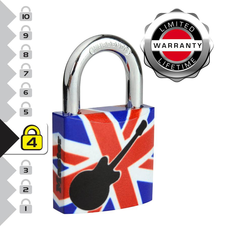 Master Lock Metal Padlock W/Keys (5.3 x 3 x 1.5 cm)