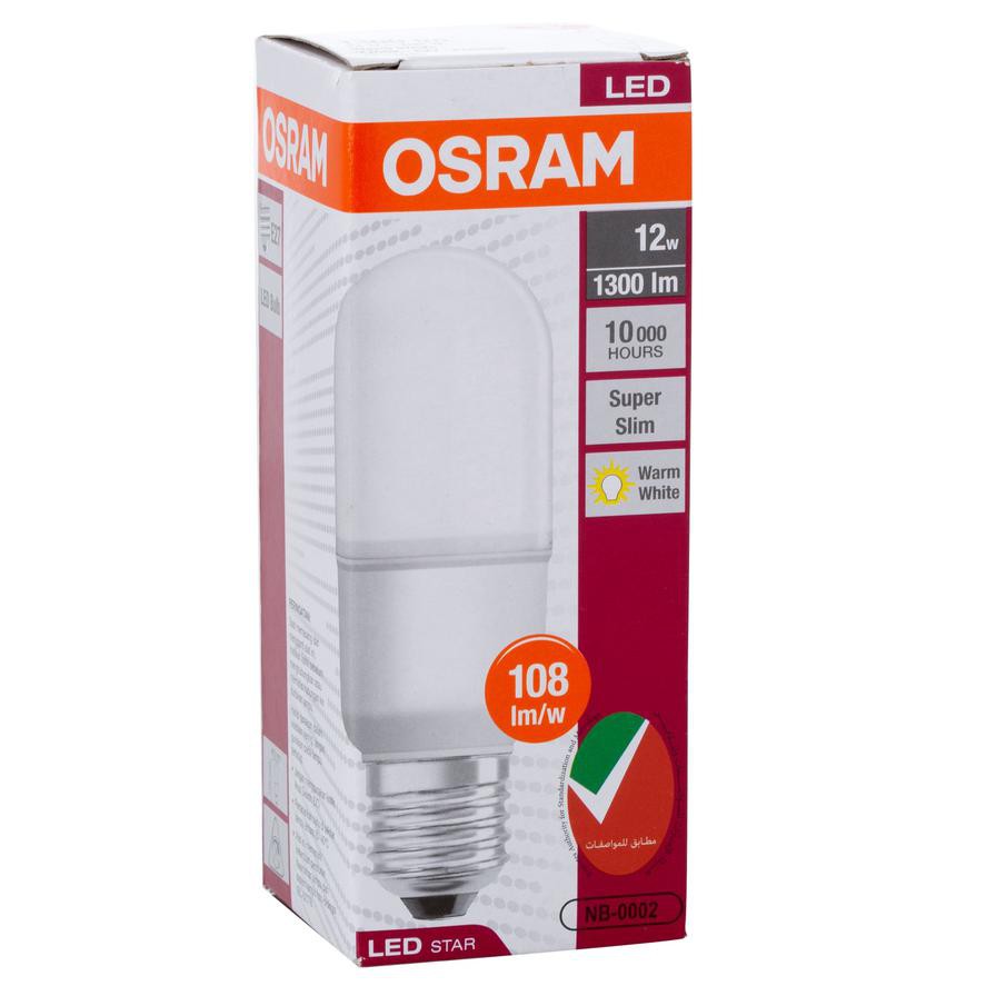 Osram E27 LED Value Stick Bulb (12 W, Warm White)