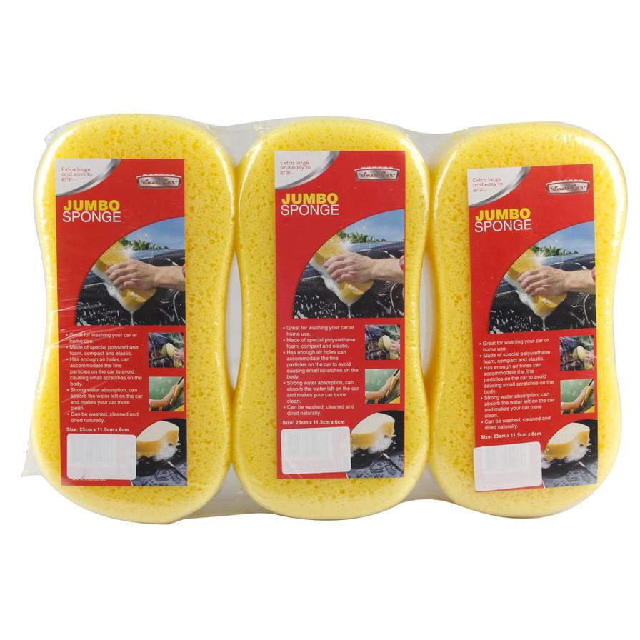 Smart Car Cleaning Sponge (3 Pc.)