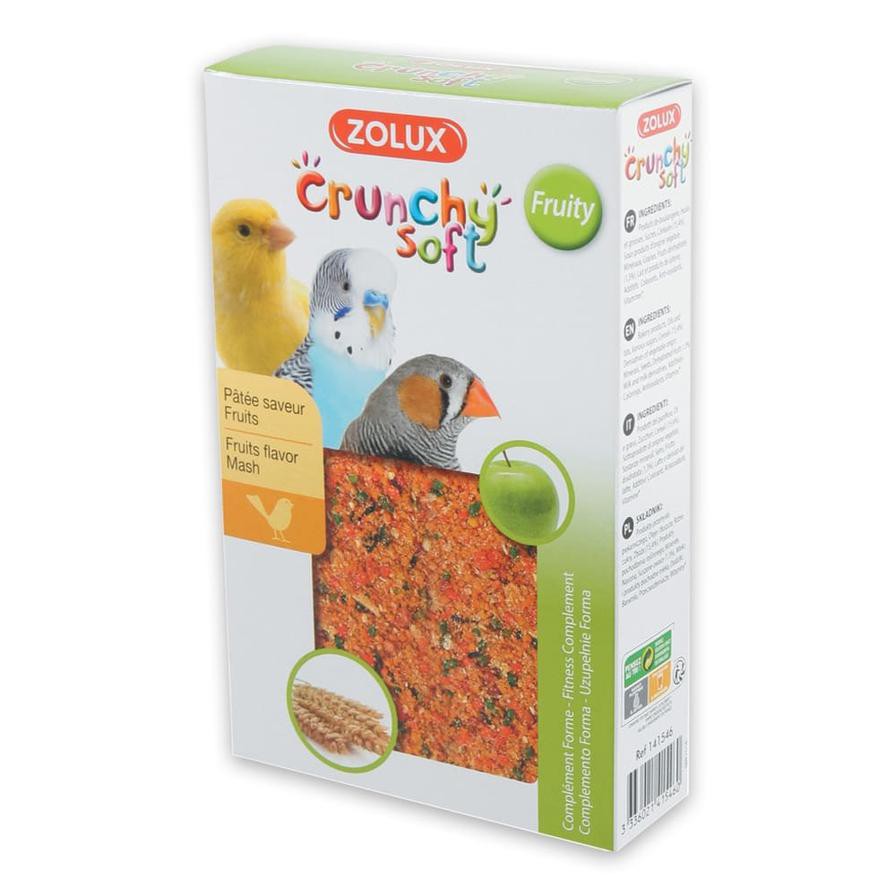 Zolux Crunchy Soft Fruits Flavor Mash for Birds (150 g)