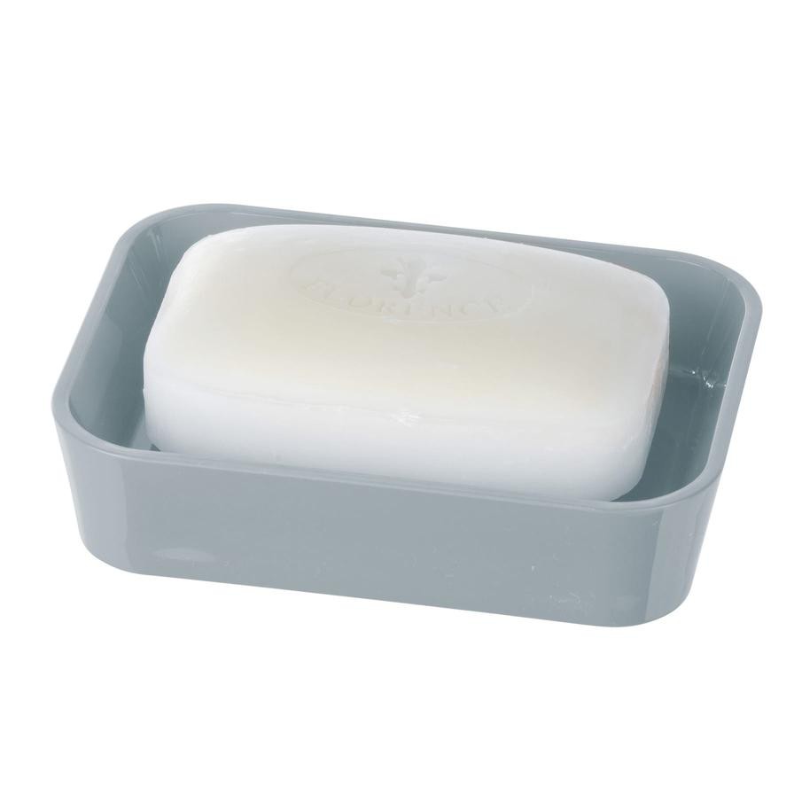 Wenko Polystyrene Soap Dish (12 x 3 x 9 cm)