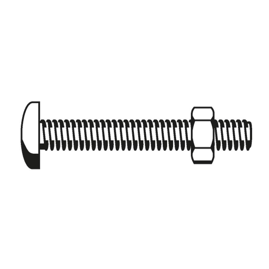 Suki Steel Roofing Bolt (M5 x 5 cm)