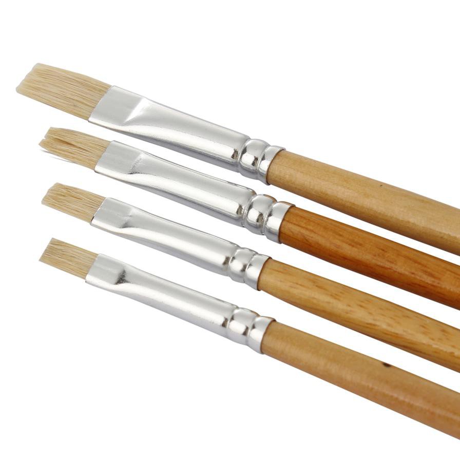 Sapri Series 56 Flat Paint Brush Set (4 Pc.)