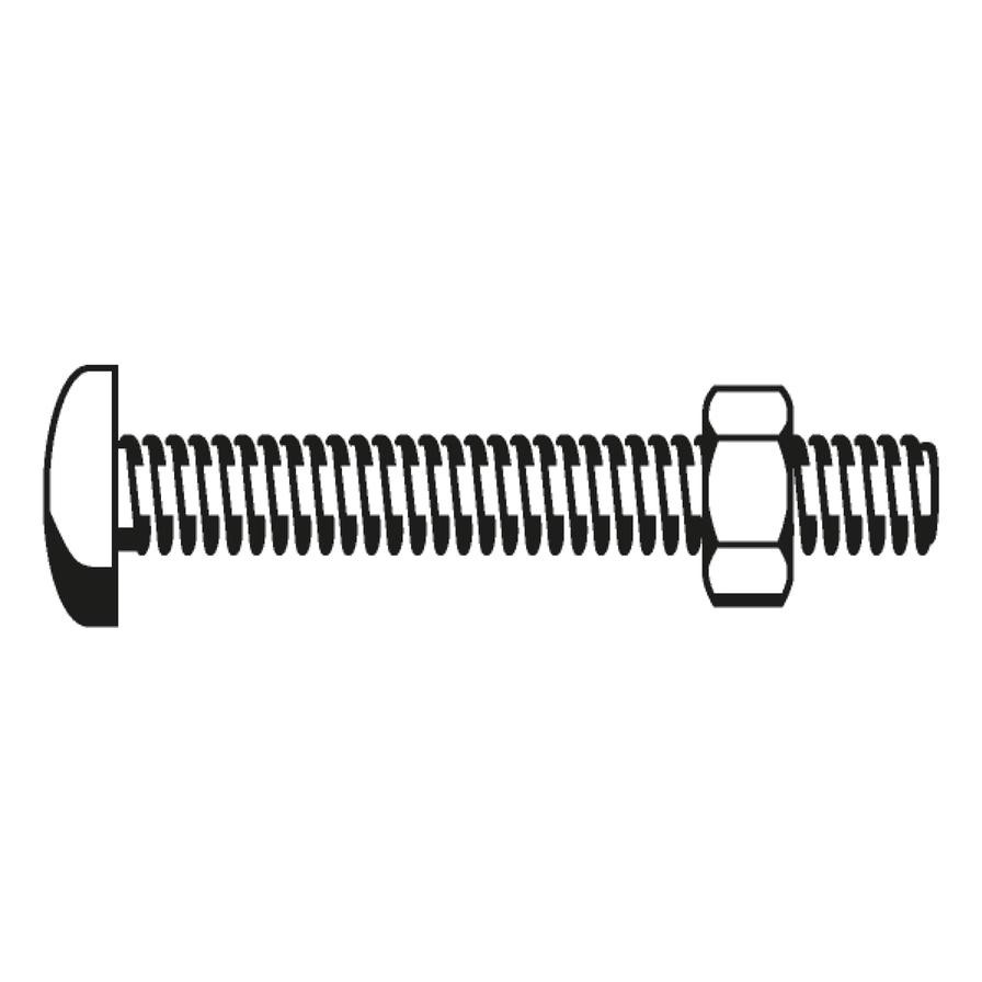 Suki Steel Roofing Bolt (M8 x 5 cm)