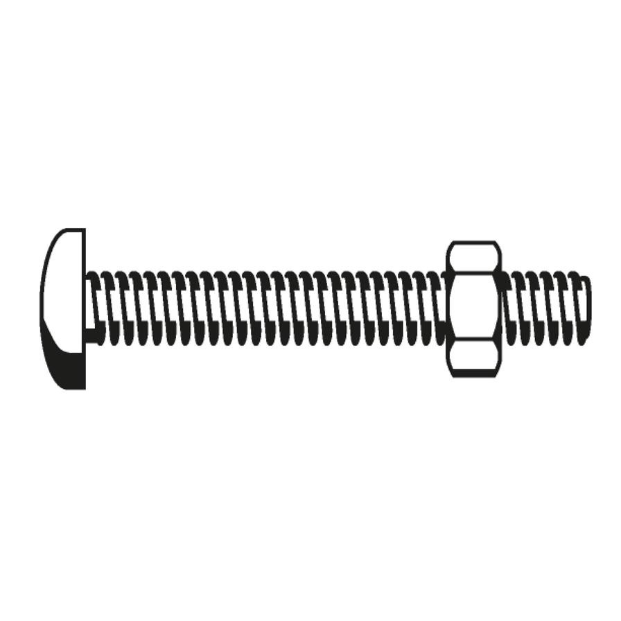 Suki Steel Roofing Bolt (M5 x 4 cm)