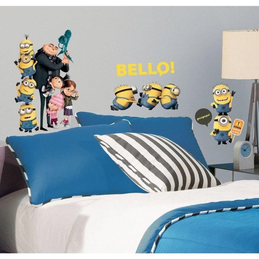 RoomMates Glow, Peel & Stick Despicable Me 2 Wall Decal Set (31 pcs)