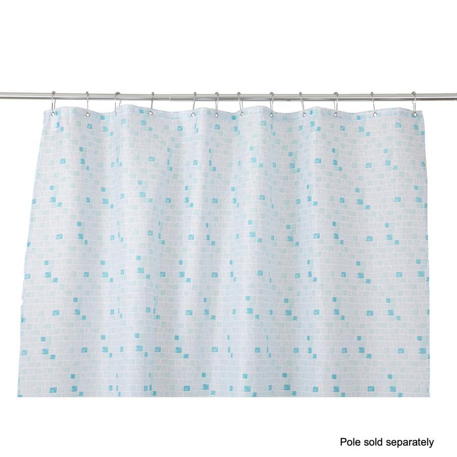 Cooke & Lewis Kololi Polyester Shower Curtain (1800 x 1800 mm)