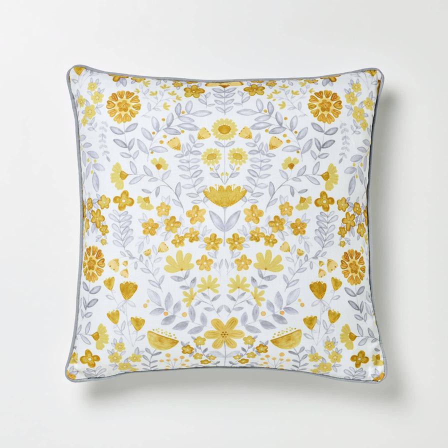 GoodHome Salem Polyester Cushion (450 x 450 x 80 mm)