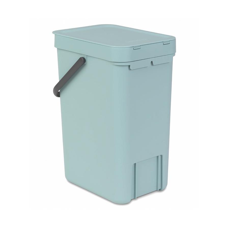 Brabantia Sort&Go Waste Bin (12 L, Green)