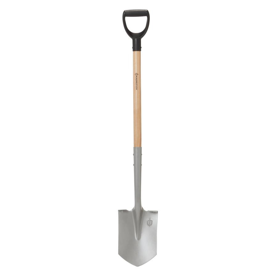 Magnusson Carbon Steel Garden Pointed Spade (1200 x 183 mm)