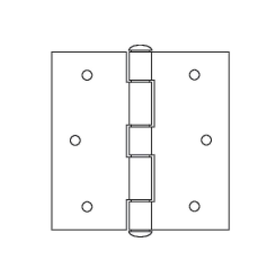 Suki Steel Butt Hinge (4 x 5 cm)