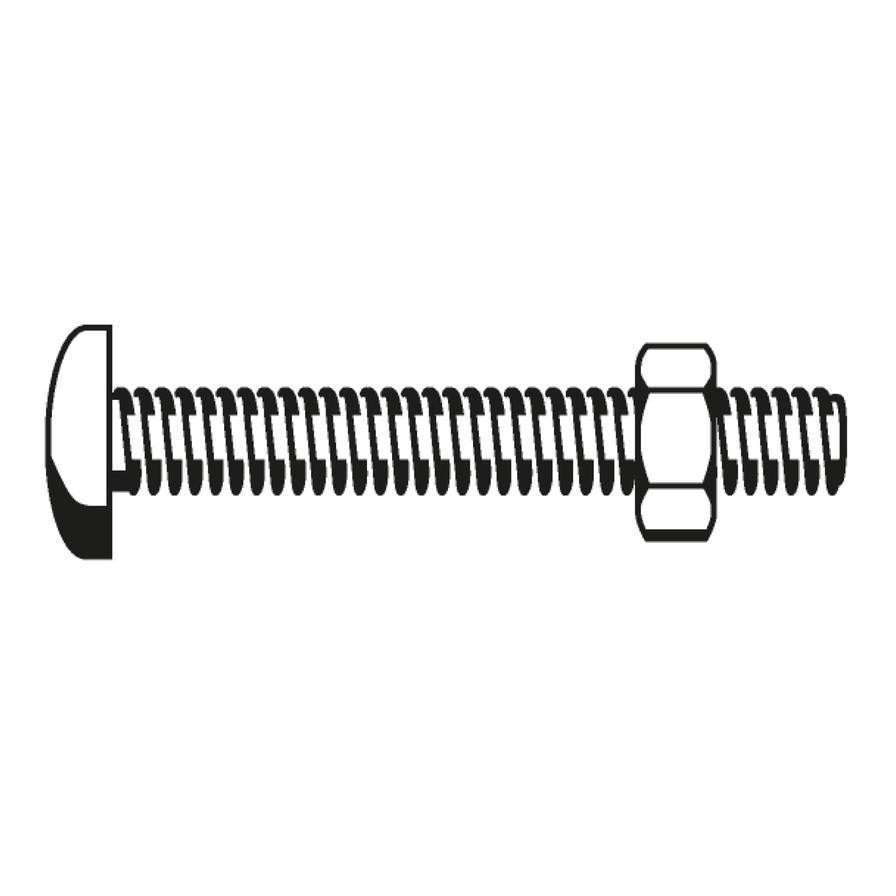 Suki Steel Roofing Bolt (M6 x 3 cm)