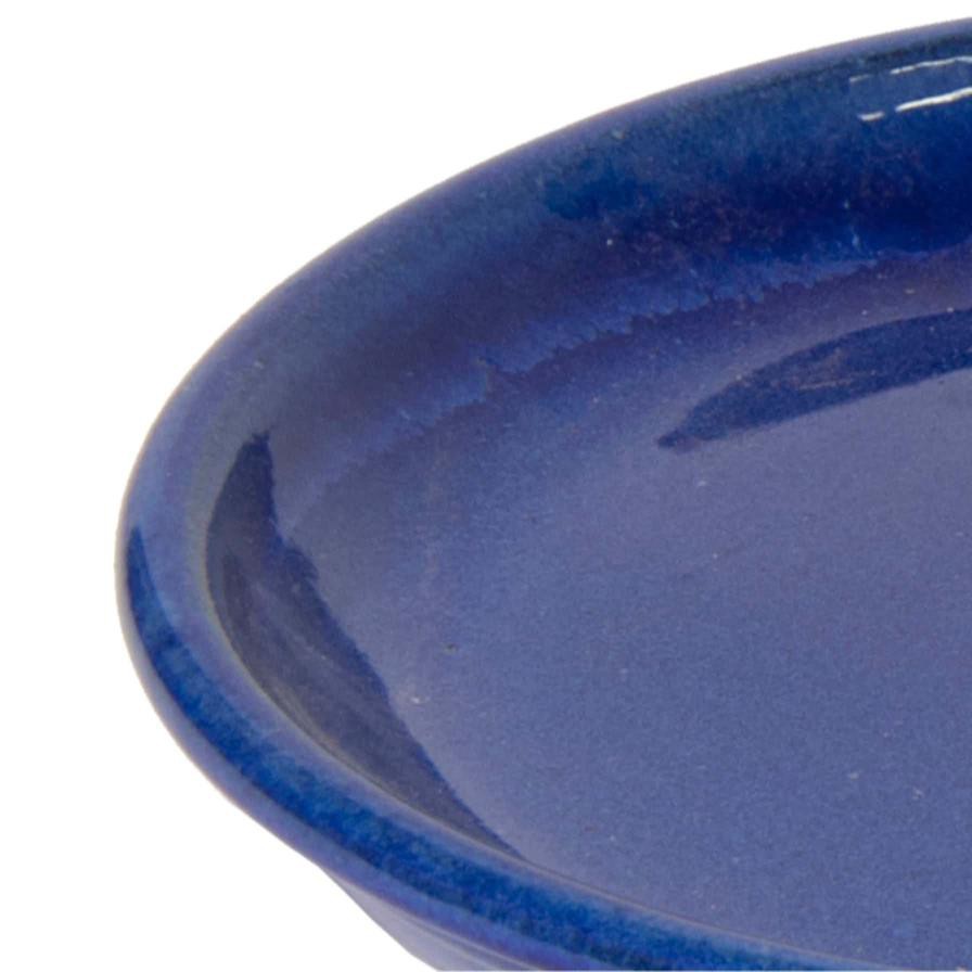 Glazed Terracotta Plant Saucer Generic (34 x 34 x 4 cm, XL)