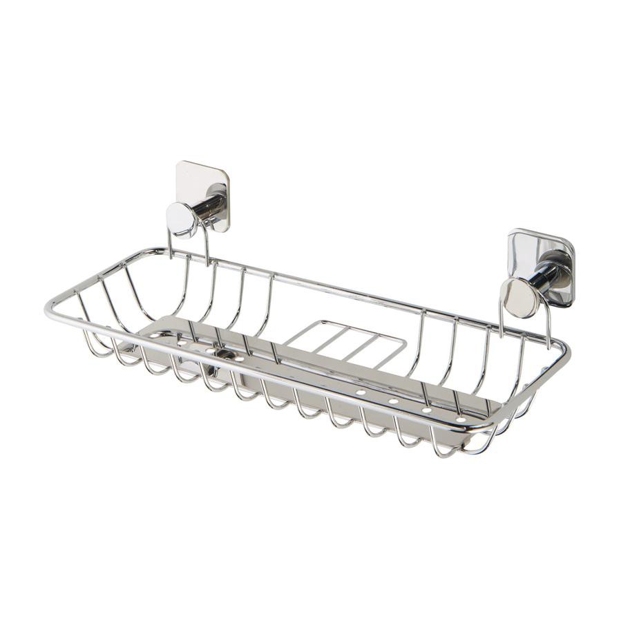 GoodHome Koros Steel Wired Bathroom Basket (290 x 64.7 x 115.3 mm)