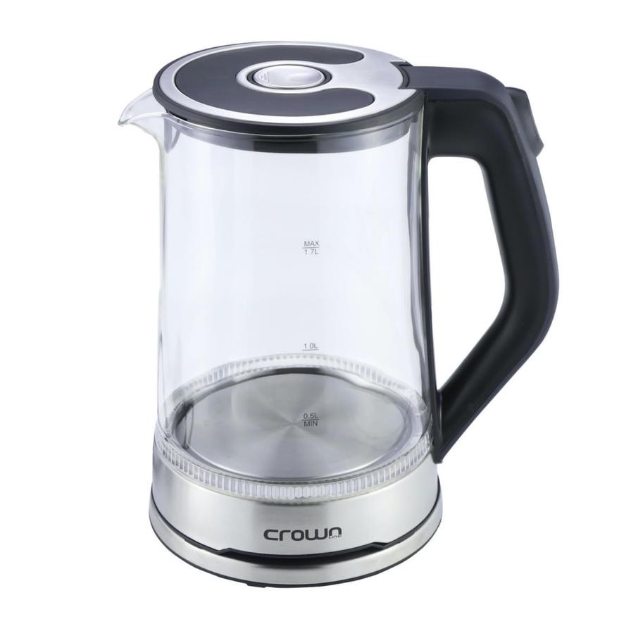 Crownline Cordless Glass Kettle, KT-158 (1.7 L, 2200 W)