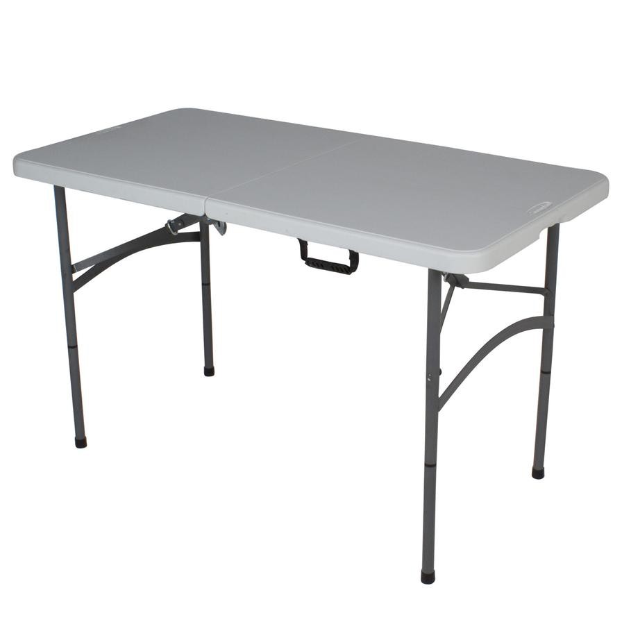 Cosmoplast Plastic Folding Picnic Table W/Metal Legs