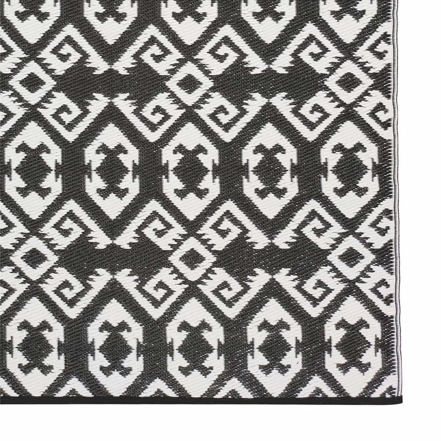 Plastic Geometric Outdoor Rug (120 x 180 cm)