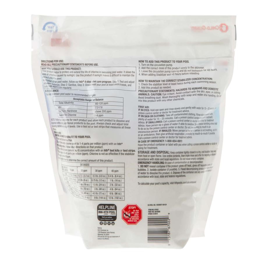 HTH Granule Chlorine Stabilizer (1.8 kg)