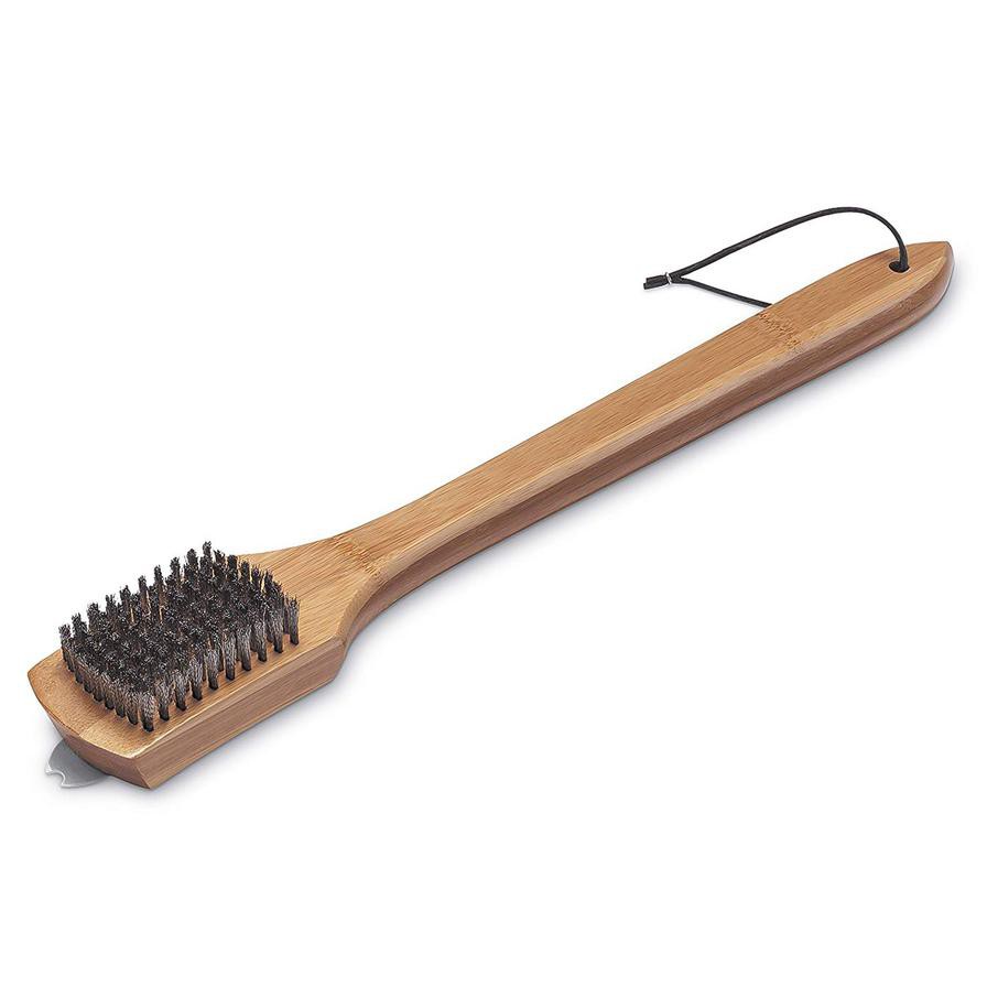 Weber Bamboo Grill Brush (45 cm, Light Brown)