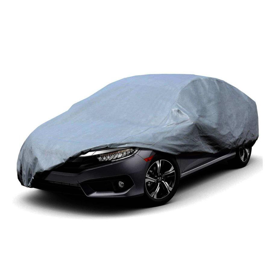 Duracover PEVA & Non-Woven Anti-Scratch Car Cover (XL, 482.6 x 177.8 x 119.4 cm)