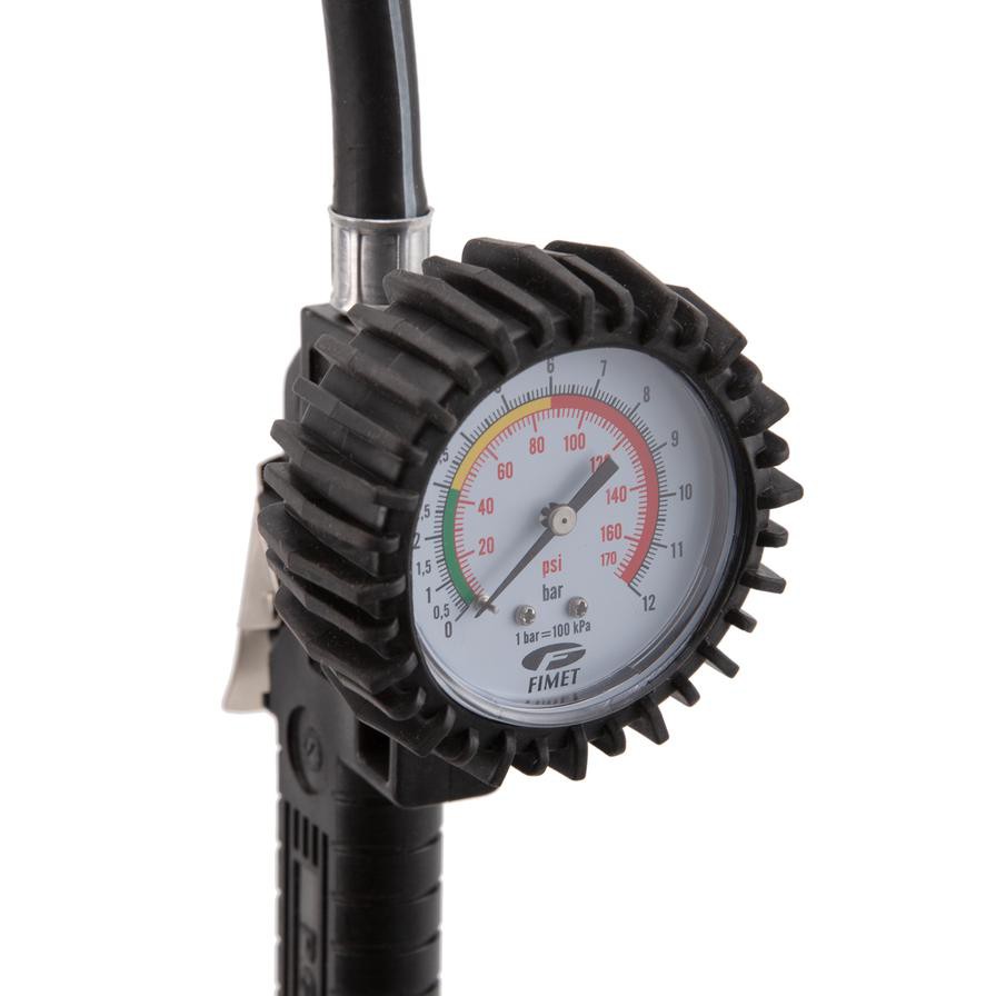 Asturo Walcom Tyre Inflator W/ Pressure Gauge