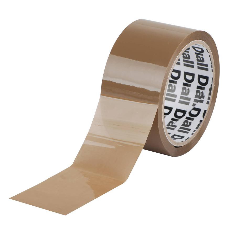 Diall Packaging Tape W/Dispenser (50 m)