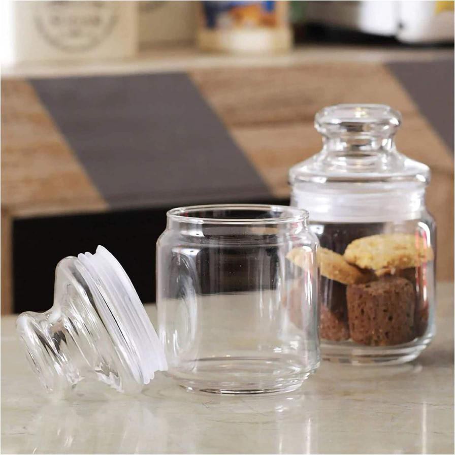 Ocean Glass Pop Jar Set (500 ml, 2 Pc.)