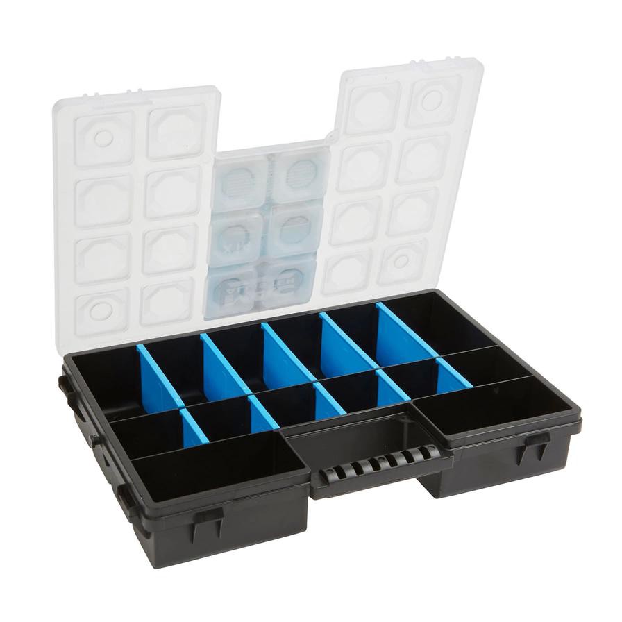 Mac Allister Polypropylene Organiser W/ Removeable Dividers (Medium)