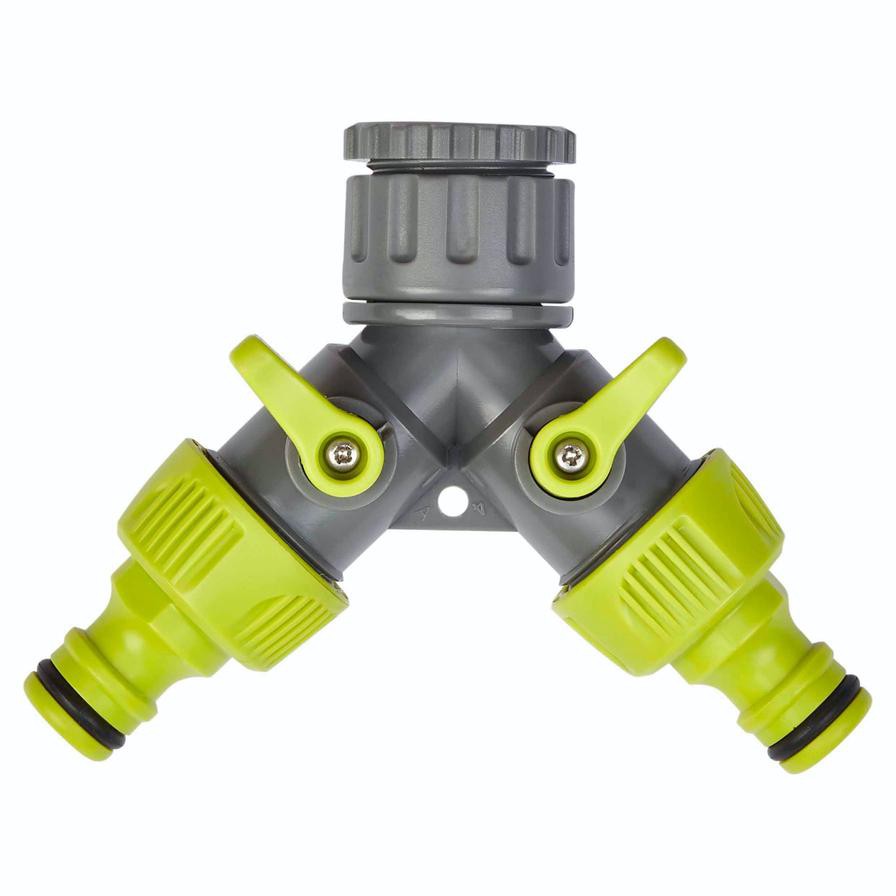 Verve Plastic 2-In-1 Tap Connector (100 x 120 x 44 mm)