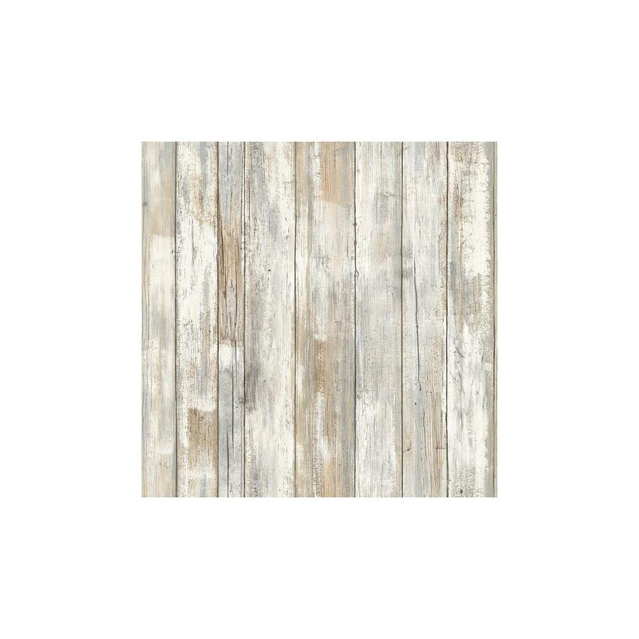 Roommates Peel & Stick Décor (20.5 inch x 16.5 feet, Distressed Wood)