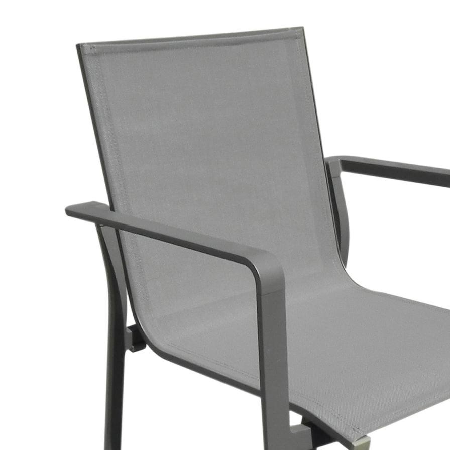 Aluminum High Armchair Rainbow (60 x 58 x 110 cm)