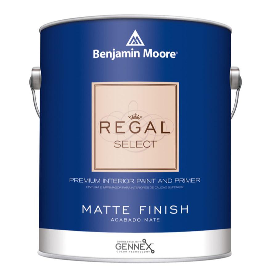 Benjamin Moore Regal Select Matte Interior Paint & Primer (3.7 L, Base 2)