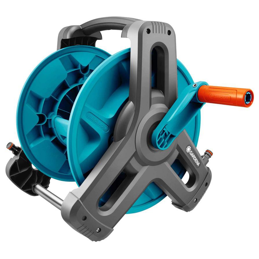 Gardena Classic Hose 50 Reel Bracket (Gray/Teal)