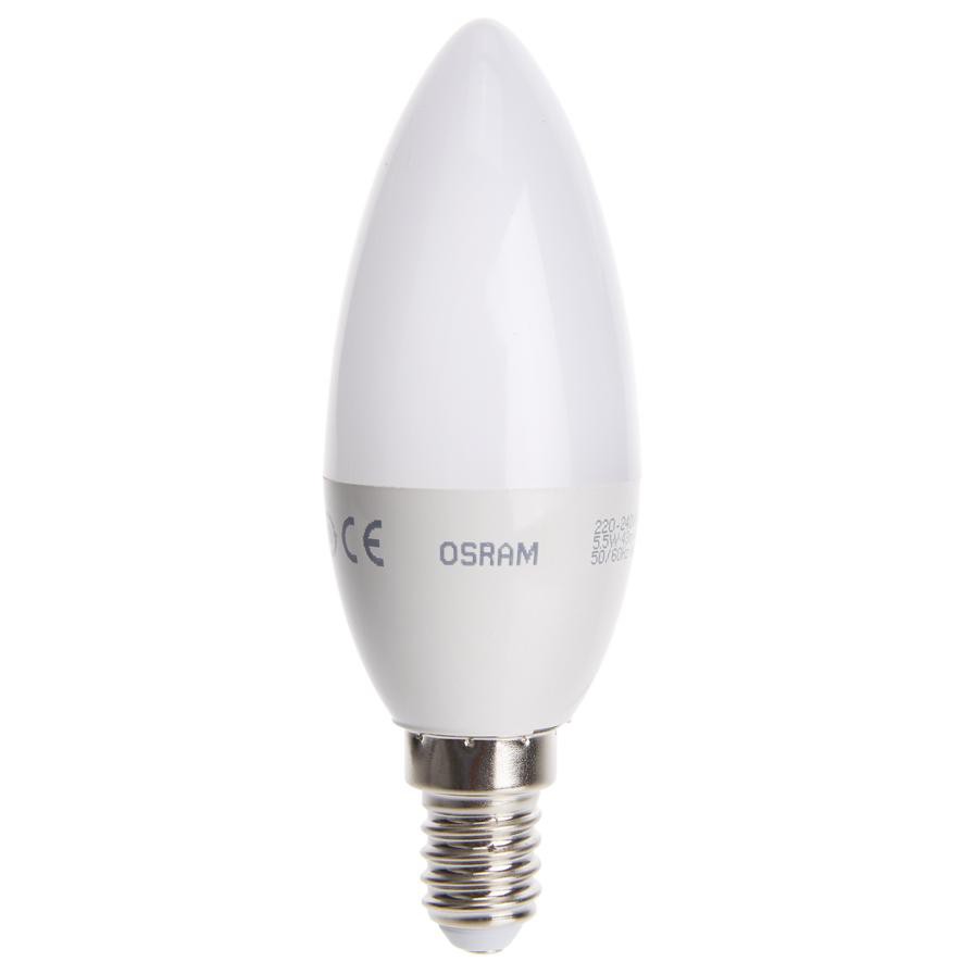 Osram LED Star E 14 Candle Bulb (40 W, Warm White)